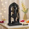 Polyresin 3D Ram Lalla Ayodhya Idol Statue Schauobjekt Murti für Heimdeko Dekoration Geschenk Geschenkartikel