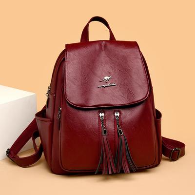 New American Trendy Niche Design Anti-theft Backpack Large Capacity Fashionable Women's Bag