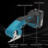 18V Power Tool Cordless Electric Carpet Scissors Multi Functional Pruner Round Knife Handheld Cutting Cloth Scissors
