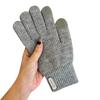 Gloves for Women In Winter, Thickened Cotton for Warmth Knit Gloves Cuff Warm Gloves Autumn Winter Soft Coldproof Touchscreen Gloves