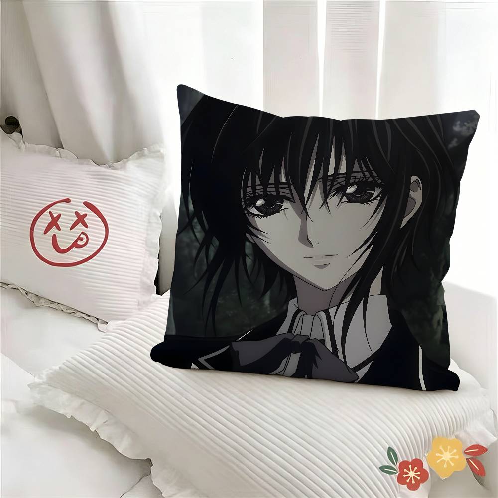 pc Anime VVampire Knight Pillow Case Fashion Square Pillowcase Bedroom Sofa Room Ins Decoration Leisure