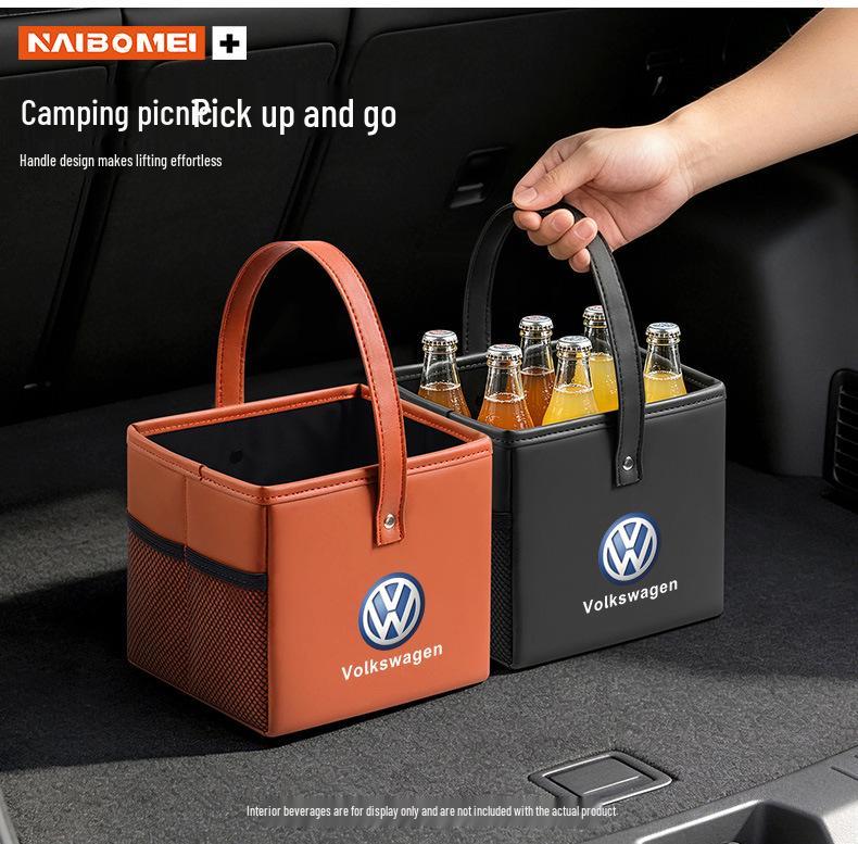Foldable Storage Box with Handle for Chery S7 - Convenient Car Interior Accessory