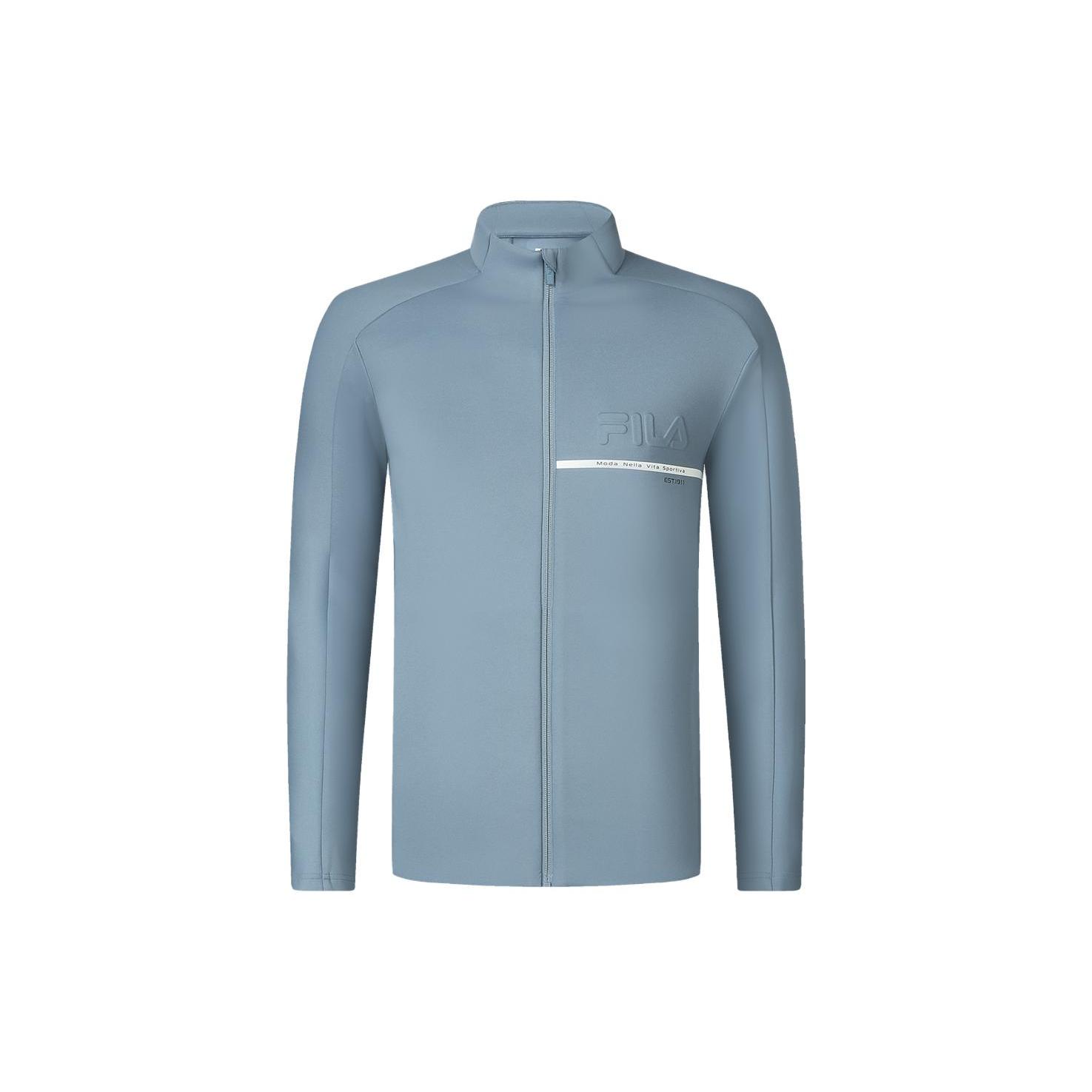 

New FILA Jacket Men s Star Gray Blue A11M411502FBU 2XL