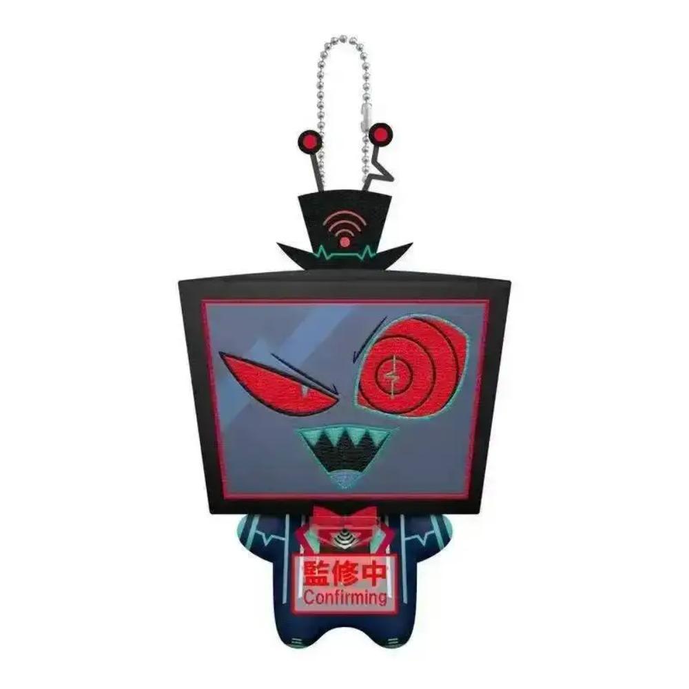 10cm Anime Hell Inn Cotton Doll Hazbin Hotel Lucifer Peripherals Toy Hot Movie Cute Imitation Plush Doll Pendant Gift For Fans