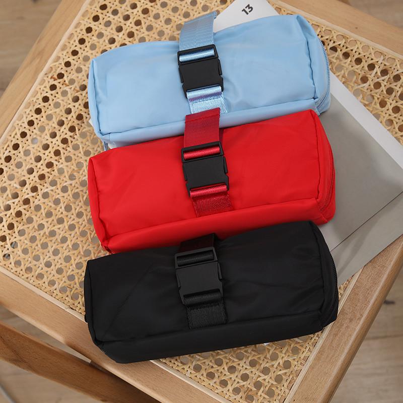 Minimalist Pencil Case For Girls Large Capacity Durable Fabric Storage Organizer For Students