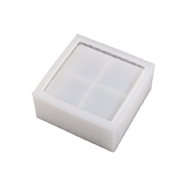 

Jewelry Box Resin Mold Storage Box Mold Diamonds Resin Jar Mould for DIY Crafts