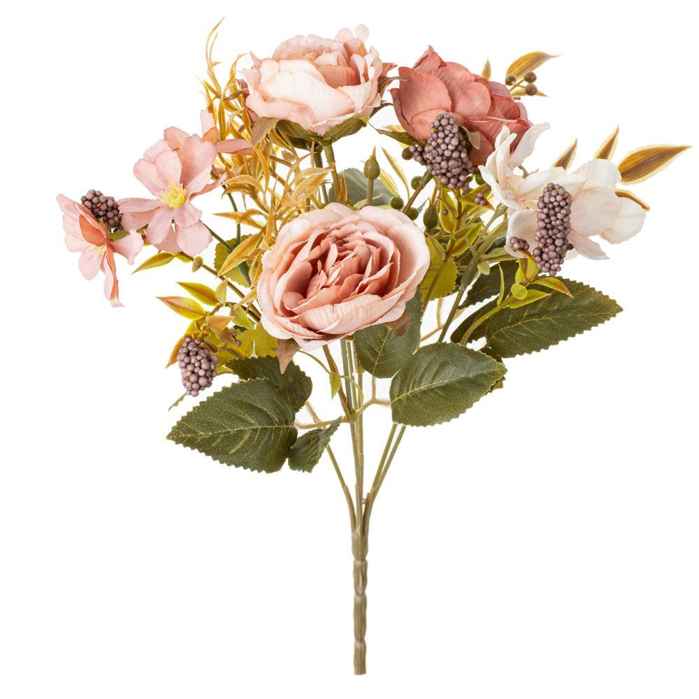 

Artificial Flowers Silk Rose Peony Wedding Bridal Bouquet Home Outdoor Garden Bonsai Diy Gift Box Festival Party Scrapbook Decor 1pc