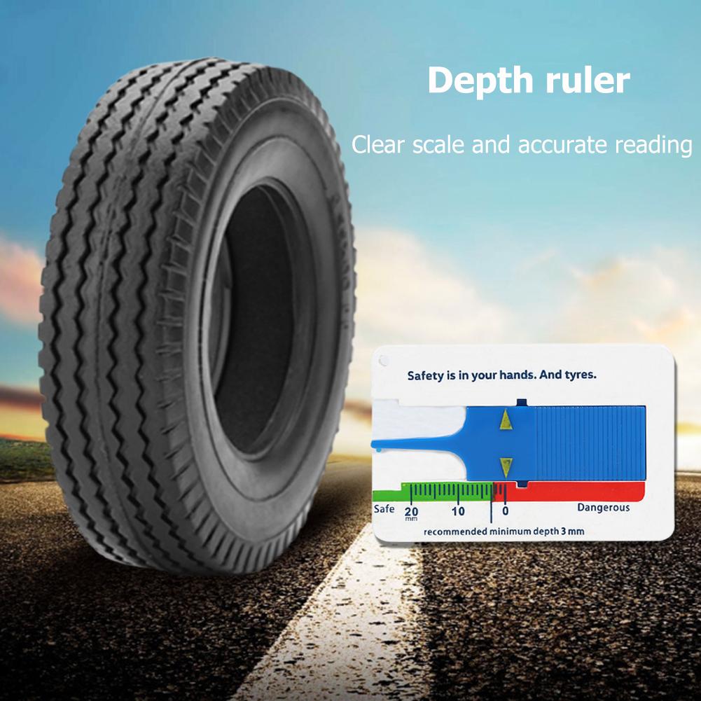 Cheap 020mm Car Tyre Tread Depth Vernier Caliper Tire Thickness Gauge