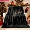 Blanket 1pc Portrait of Stag 2D-Printed Flannel Throw Blanket - Soft And Cozy Suitable for Use On The Sofa While Traveling At The