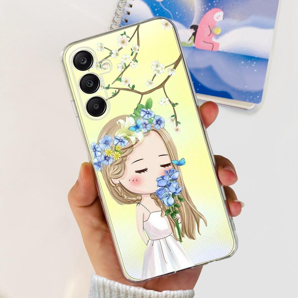 For Samsung Galaxy A25 5G 2023 Case Soft Transparent Soft TPU Ultra Slim Bumper Mask For Samsung A24 4G SM-A245F Cover Capa Etui