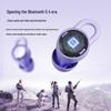 2025 Bluetooth Clip-on Sports Earphones: Noise Cancelling, Power Display, Long Battery Life, High Sound Quality