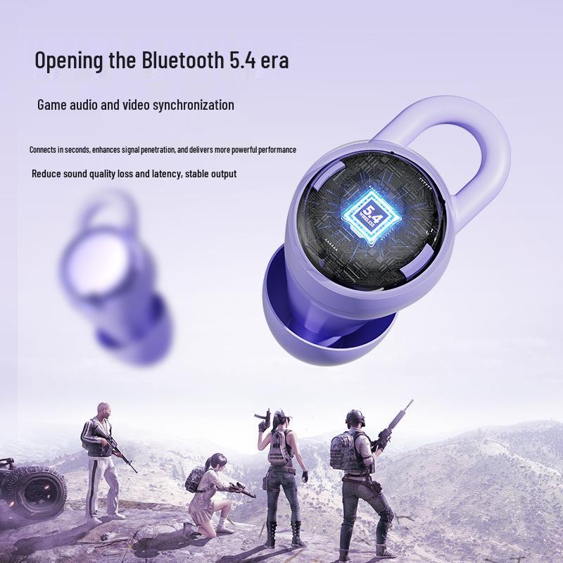 2025 Bluetooth Clip-on Sports Earphones: Noise Cancelling, Power Display, Long Battery Life, High Sound Quality