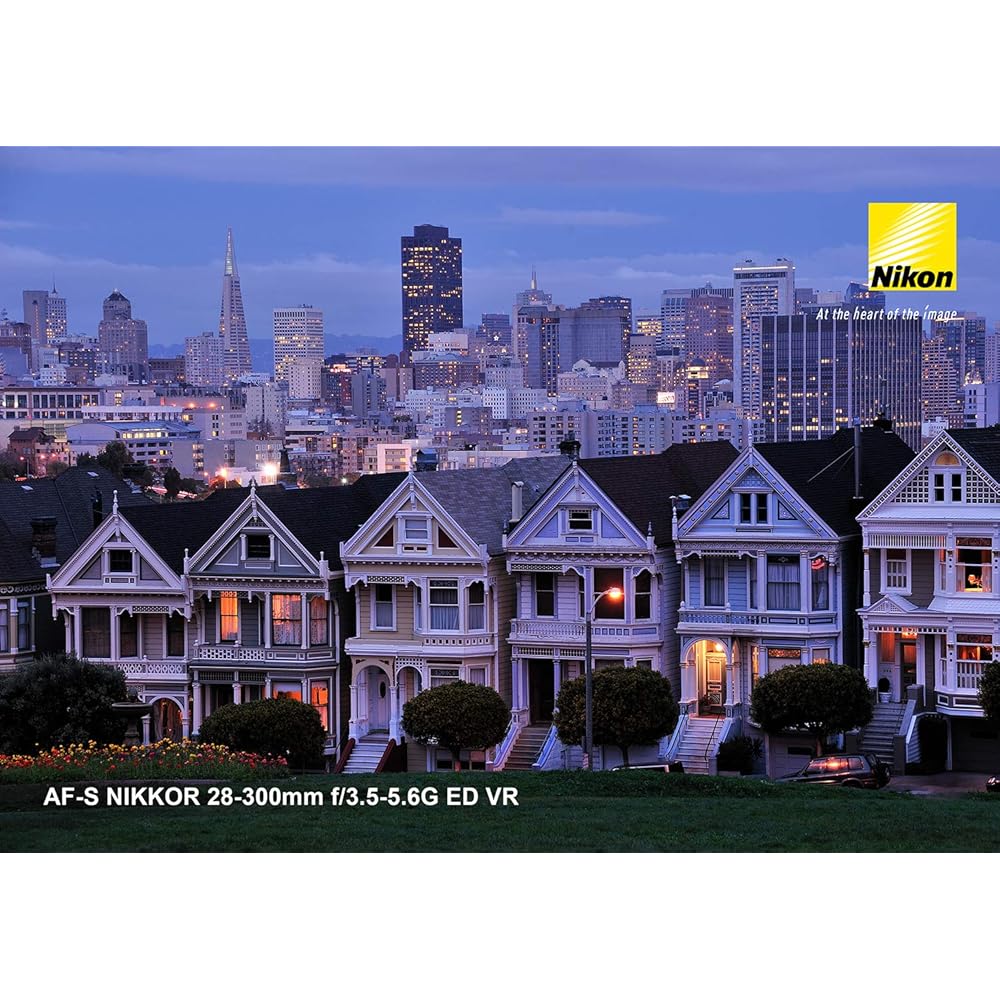 Nikon High Magnification Zoom Lens AF-S NIKKOR 28-300mm F/3.5-5.6g ED VR Full Size Compatible