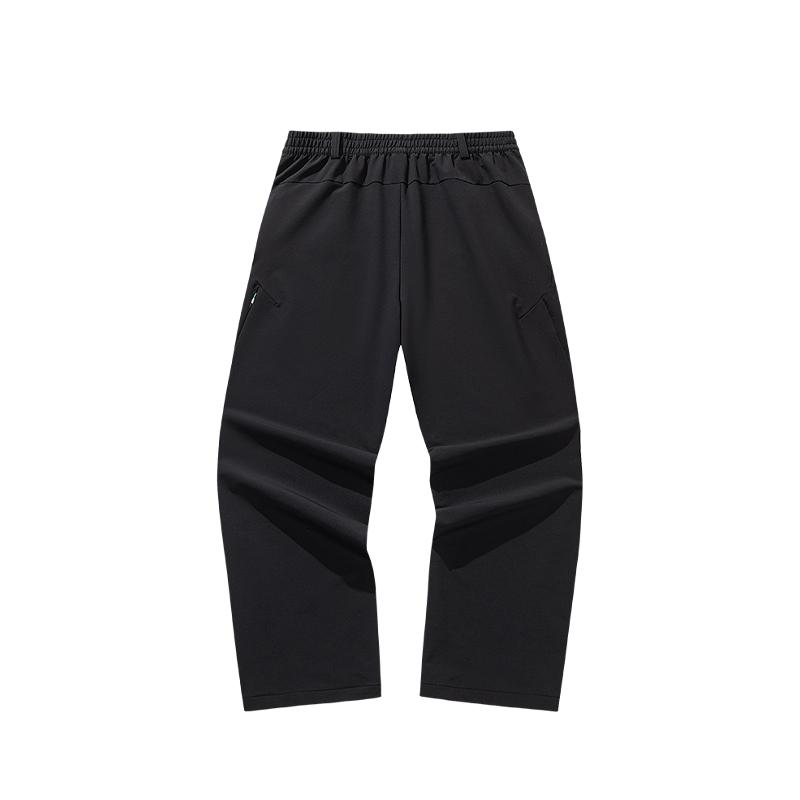 Anta 2026 Loose Commuter Versatile Woven Sports Long Pants Casual Pants Men bottoms Black 152618513-3