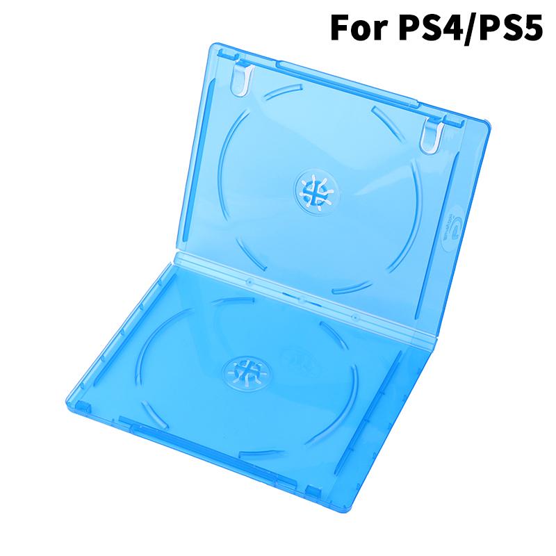 Cd Game Case Protective Box Compatible For Ps4/Ps5 Game Disk Holder Cd Dvd Discs Storage Box Cover Dropship