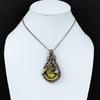 Copper Stichtite 999 Copper Wire Wrapped Pendant, Handmade Gemstone Pendant Jewelry, Gifts For Wife Brand New Pendant
