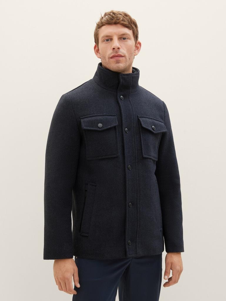 Демисезонная куртка Tom Tailor 2-in-1 Jacke (1037345) navy blue structure