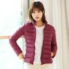 New Light and Thin Down Jacket Women's Short Hooded Stand-up Collar Light and Slim Outdoor Thin Large Size Women's Jacket