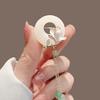 Elegant Chinese Tulip Tassel Safety Brooch: High-End Cheongsam Corsage Pin