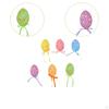 6 Pieces Easter Egg Picks Branches Art Crafts Decoration Cake Topper Sticks for Holiday