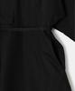 NOIRER FOR WOMAN Cotton-Poplin Zip-Up Balloon Dress (Black)