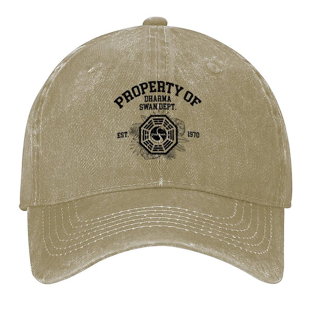 2026 Property Of Dharma Swan Department Baseball Cap Wild Ball Hat |-F-| Sailor Cap For Men Luxury Woman Cap Male Women's