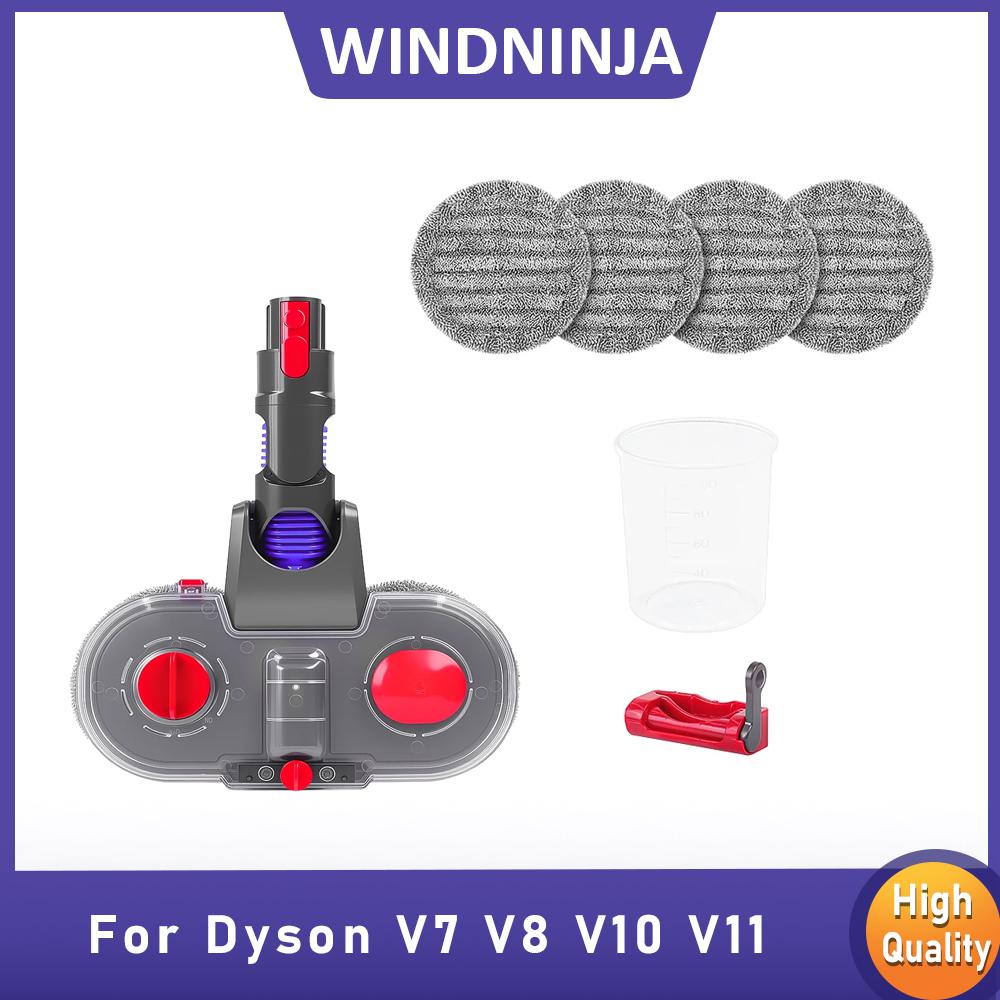 Mop Head Kit For Dyson V7 V8 V11 V11 Vacuum Cleaner Parts Accsessories With Water Reservoir Cleaning Electric Rag Cloth Spare