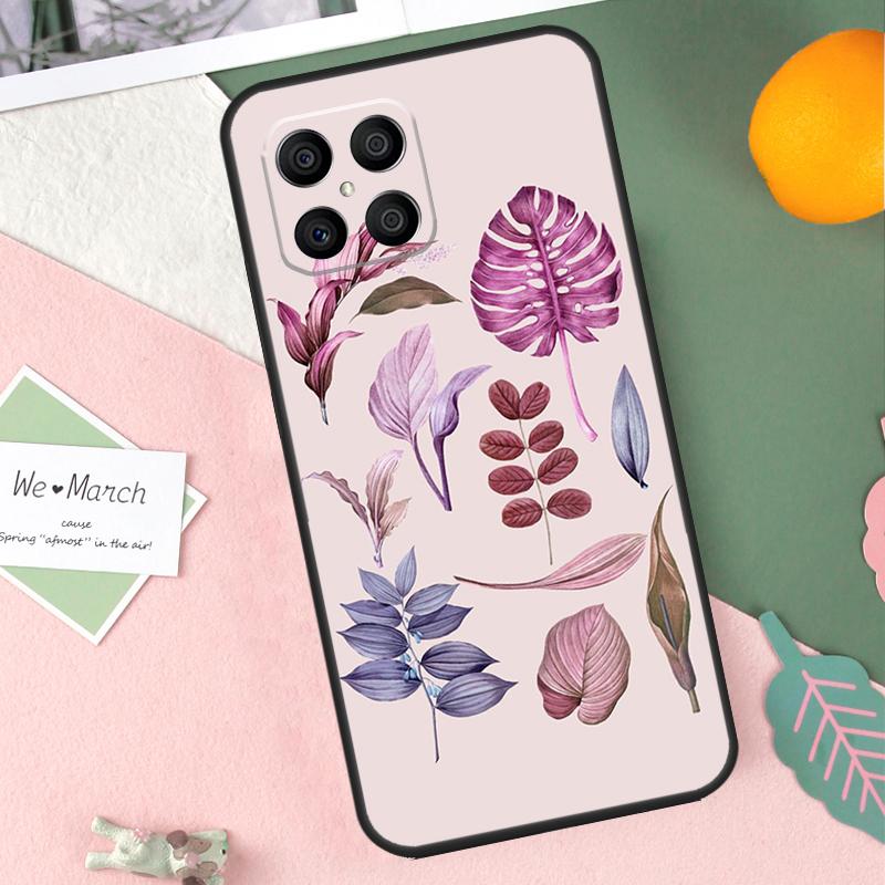 Tropical leaves Case For Honor 90 50 70 Lite X9b X9a X8b X8a X8 X9 X9c Honor 200 Pro Magic 7 5 6 Lite Cover
