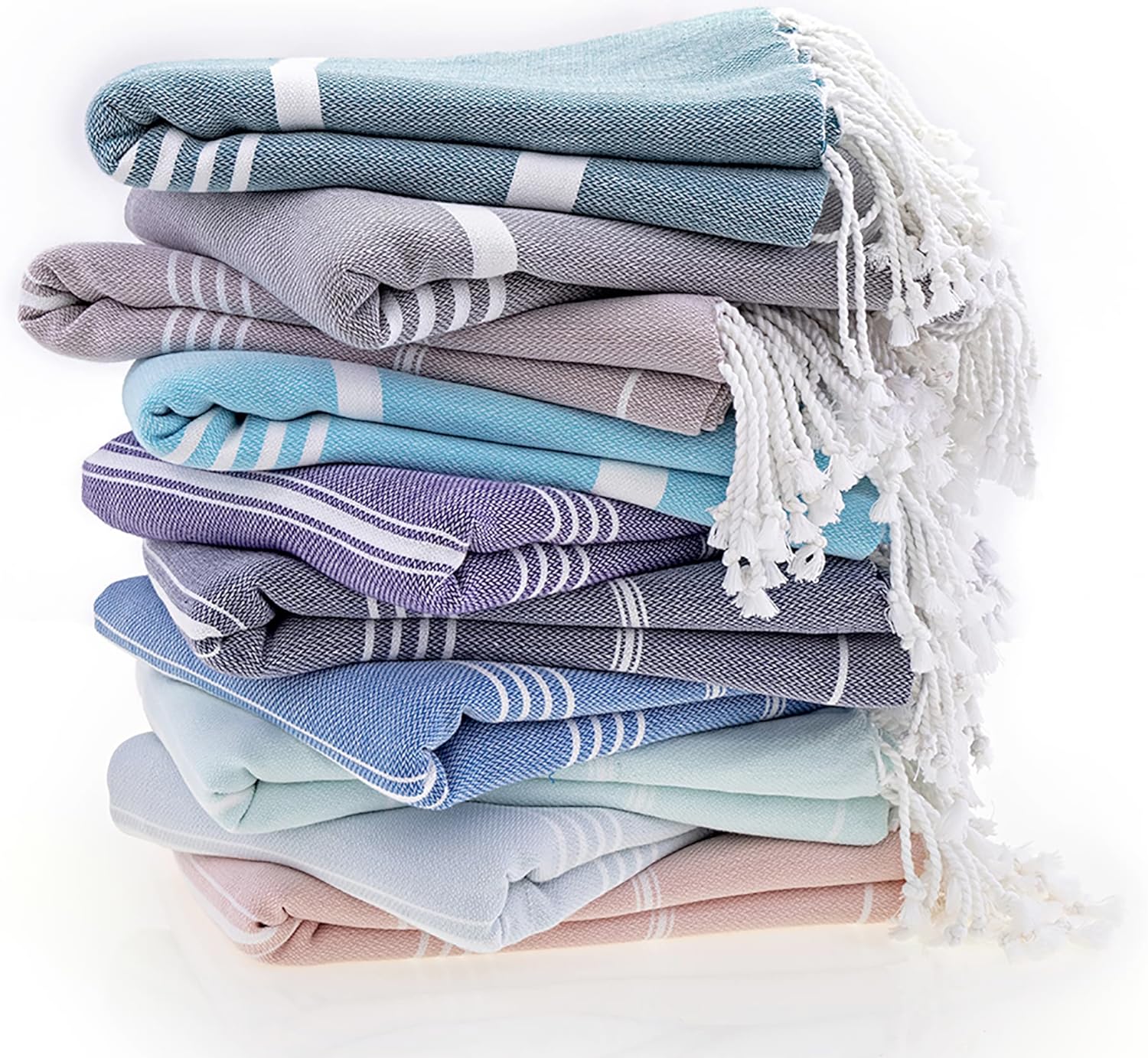 Turkish Towel Cotton Turkish Beach Towel Turkish Hammam Bath Towel 100% Cotton 80*160cm&299 and Below синий