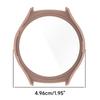 Screen Protector Case Full Coverage PC Protective Cover Washable Bumper Shells Skin for Watch 4 Smartwatch Replacement
