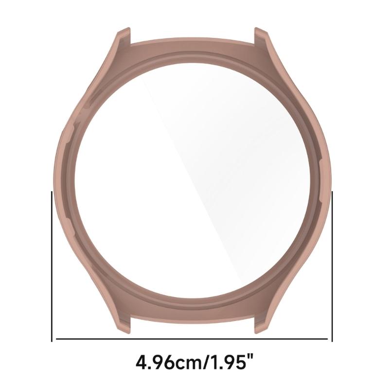 Screen Protector Case Full Coverage PC Protective Cover Washable Bumper Shells Skin for Watch 4 Smartwatch Replacement