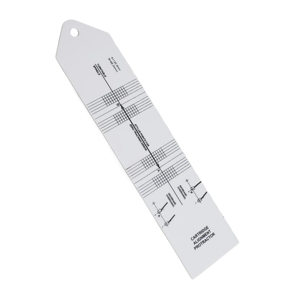 Turntable Protractor Cartridge Alignment Protractor Calibration Turntable Tool Record Phonograph