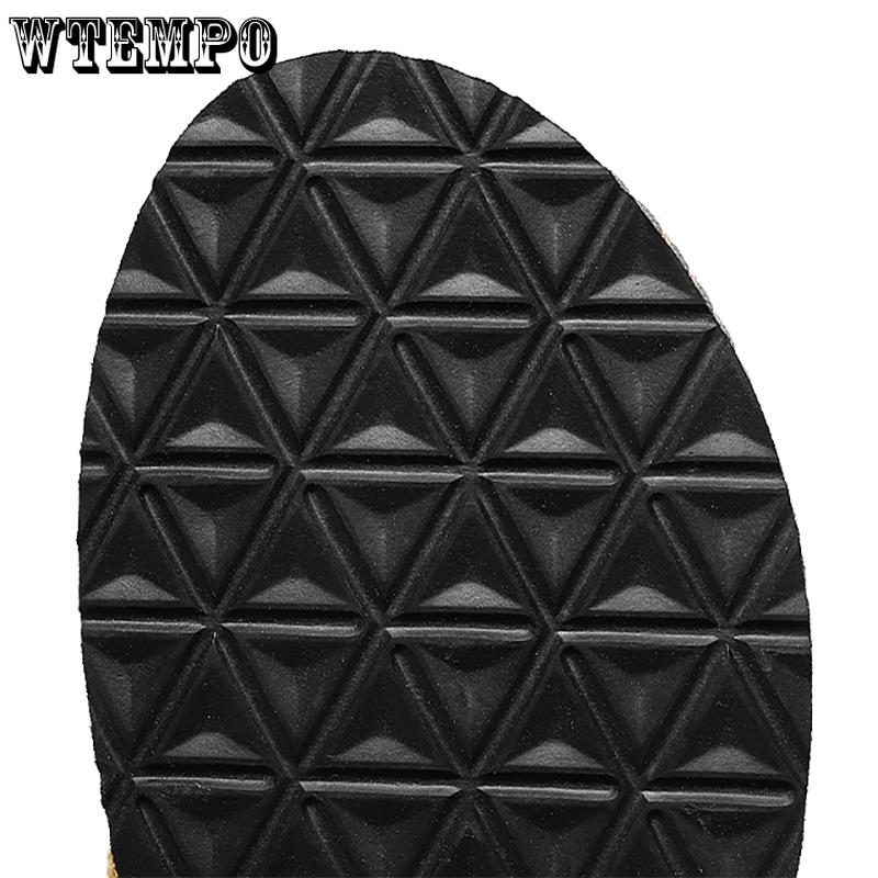 WTEMPO Summer Men's Flip-flops Personalized Outdoor Soft-sole Lightweight Slides Non-slip Indoor Slipper Beach Shoes