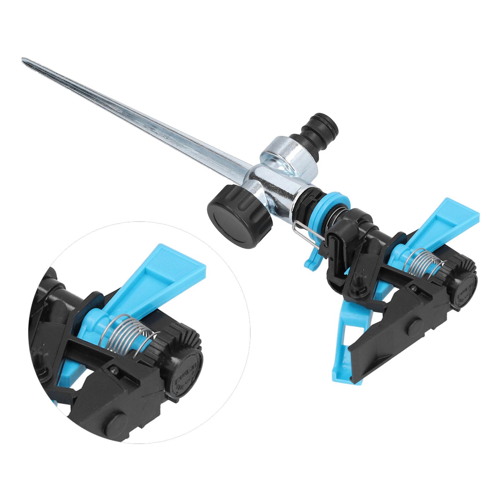 Automatic Sprinkler 360 degrees  Rotation Water Sprinkler Watering Irrigation Tool for Lawn GardenPlastic