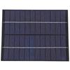 5.2W 12V Mini Solcellepanel Polysilisium Solcelle DIY Modulsystem 5521DC Utgang
