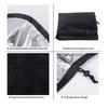 Outdoor Hanging Egg Chair Cover 115x190CM Waterproof Oxford Fabric Protector for Patio Garden Swing Chair Protections