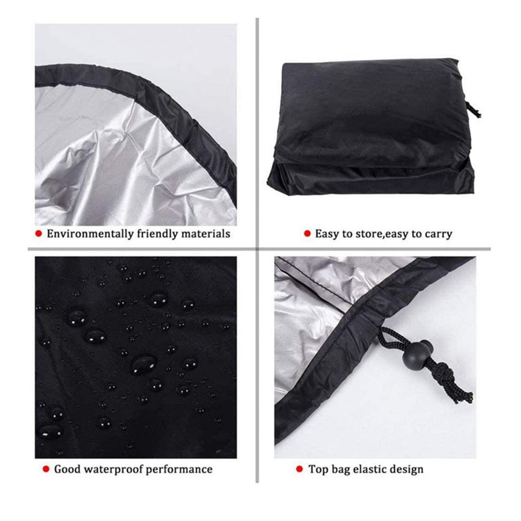 Outdoor Hanging Egg Chair Cover 115x190CM Waterproof Oxford Fabric Protector for Patio Garden Swing Chair Protections