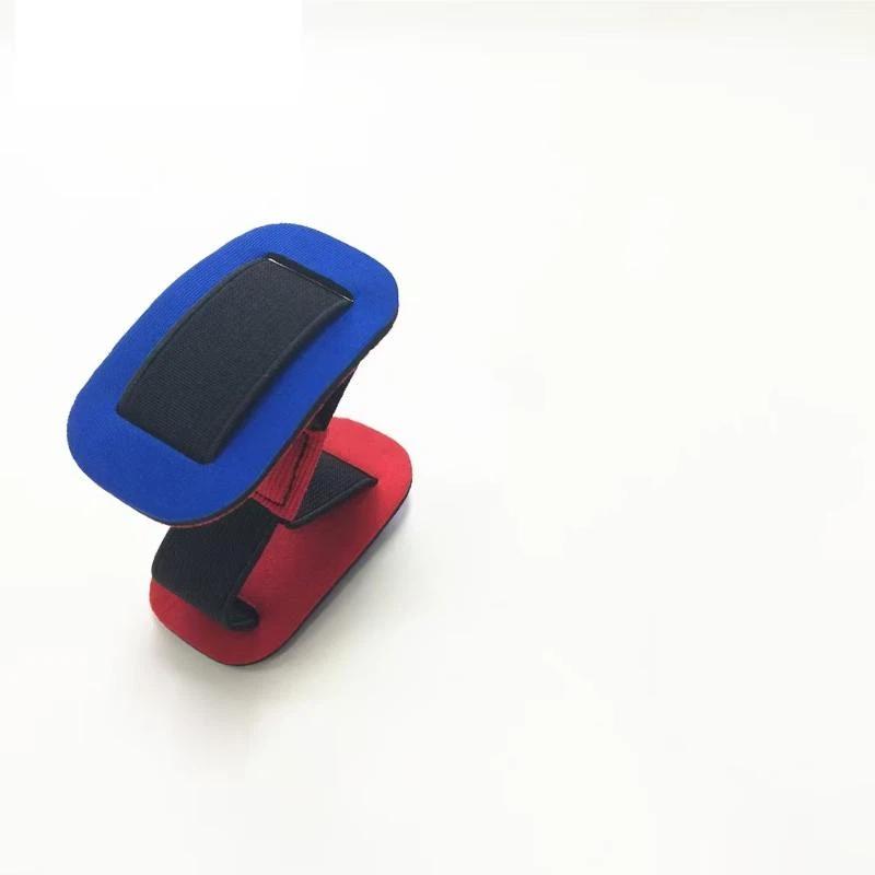 

1 Pcs Tensile Tape Valgus Of Foot Corrective Training Exerciser Belt Big Toe Separator Thumb Elastic Band Foot Care Tools синий
