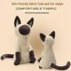 Adorable Kitten Plush Toy - Children's Cuddle Companion Doll and Birthday Gift for Girls