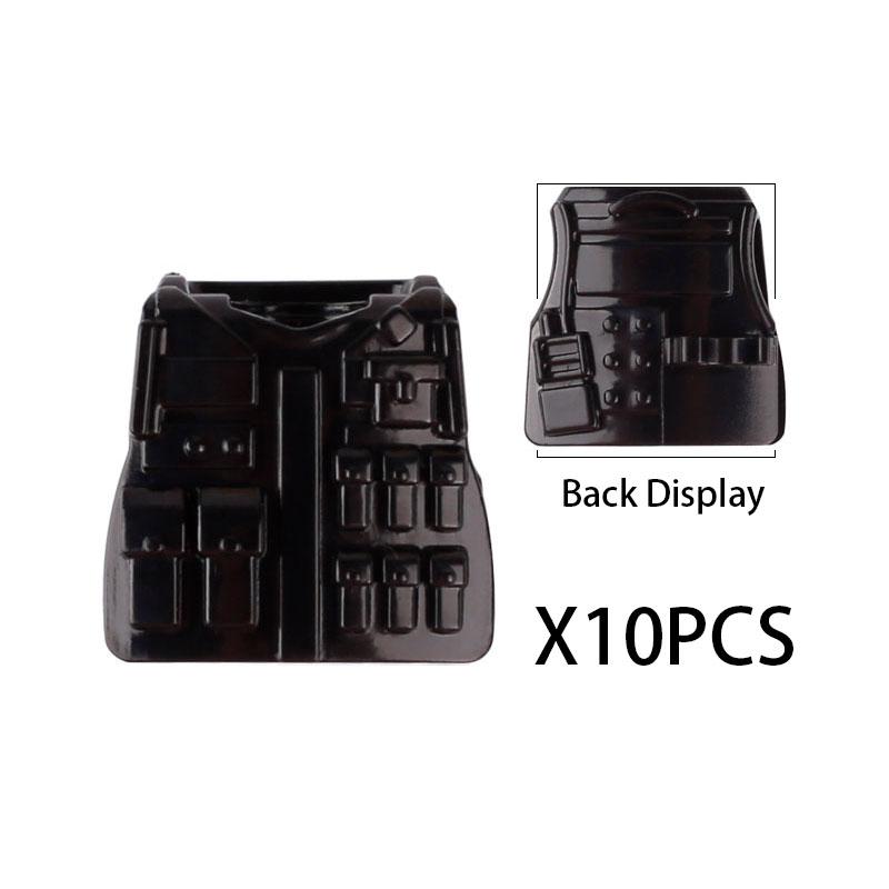MOC Military SWAT Soldiers Building Blocks Accessories Set Medical Box Vest Backpack Bricks Kids Gift