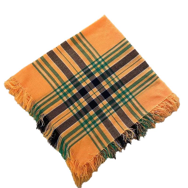 Dzianinowa chusta na głowę dla starszych kobiet: Całoroczny, w stylu vintage, trend internetowy, utrzymuje ciepło, idealny dla babć