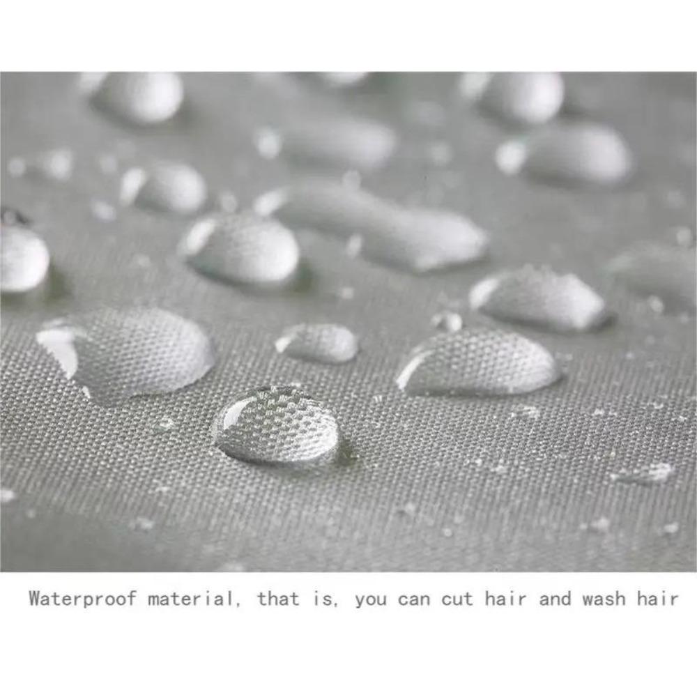 Hair Cutting Cape - Haircut Cape Umbrella Waterproof Hair Cloak Barber Cape Foldable Hairdressing Umbrella Cape Apron.
