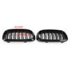 Glänzende Schwarze Doppelnieren-Frontgrill Passend für BMW X5M F85 X6M F86 X5 F15 X6 F16 13-18