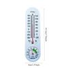 

1/2Pcs Wall Hanging Thermometer for Indoor Outdoor Home Garden Greenhouse Planting Humidity Meter… More 1pcs – white