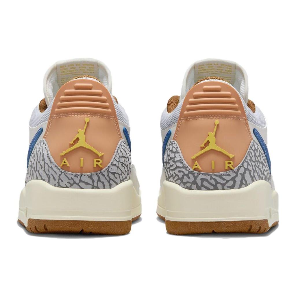Air Jordan Legacy 312 Low Phantom Star Blau Herren Sneakers Creme Kokosnuss-Milch Bernstein-Braun HF0746-041