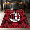 AC Milan Printed Carpet,Rug,for Office Chair Living Room Bedroom Kitchen Room Decor Gifts.