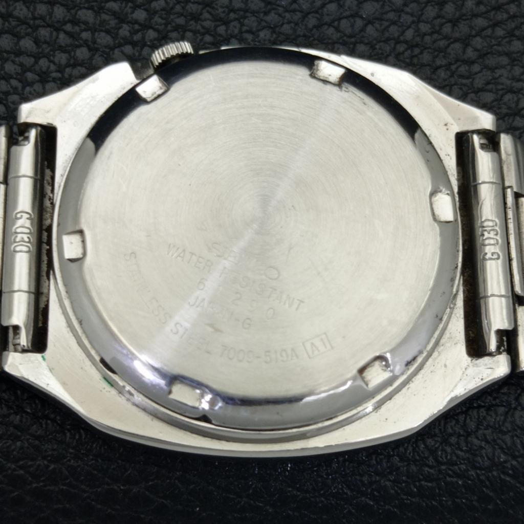 GENUINE VINTAGE SEIKO 5 AUTOMATIC 7009A JAPAN MENS ORIGINAL DIAL WATCH a702421-5 R124-a702421