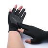 1 Pair Sports Gloves Fingerless Anti-slip Sun Protection Polyester Open Finger Fishing Tea