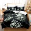 3D Print Ghostemane Band Bedding Set Single Twin Full Queen King Size Bed Set Adult Kid Bedroom Duvetcover Sets Anime Bed