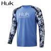 HUK Fishing Suit Men's New Summer Upf + 50 Ice Silk Light and Breathable Quick-drying Fishing Long-sleeved Luya Fishing Suit